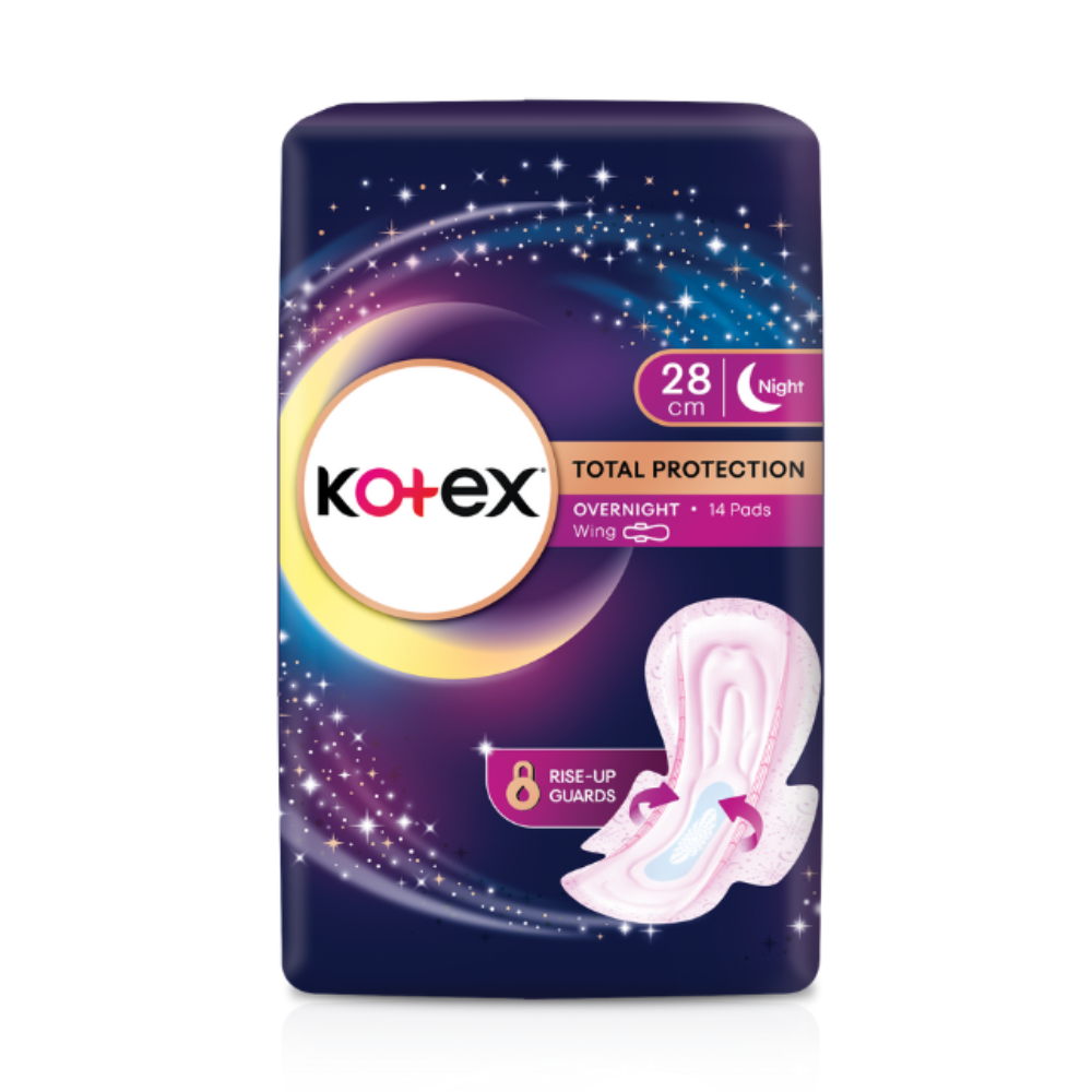 KOTEX OVERNIGHT WING 28CM 14PADS_0
