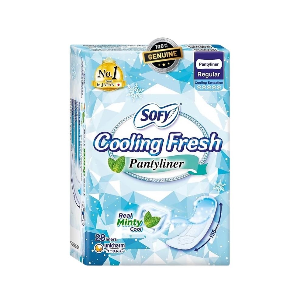 SOFY COOLING FRESH PANTY LINER 28 PADS_0