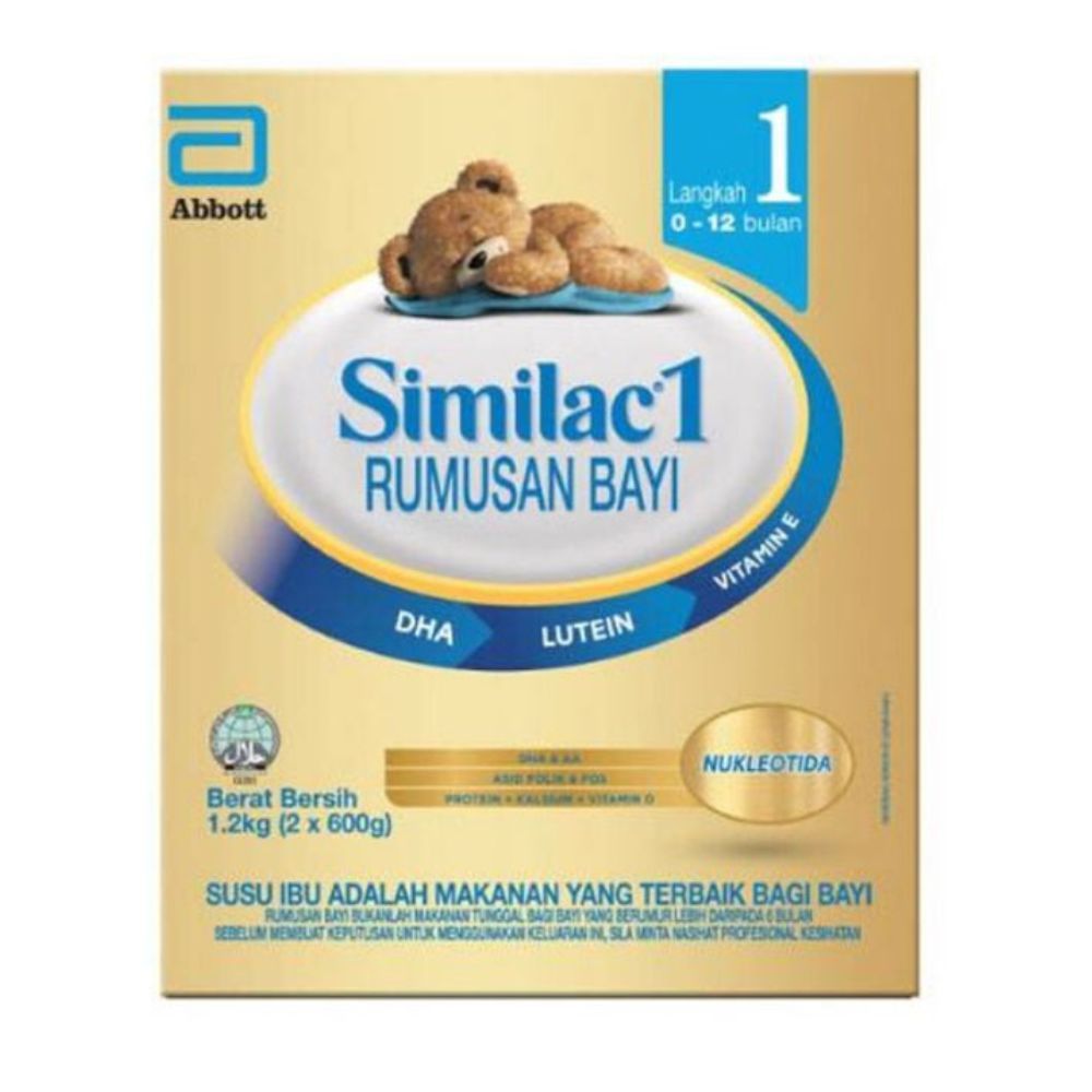 SIMILAC 1 RUMUSAN BAYI LANGKAH 1 1.2KG_0