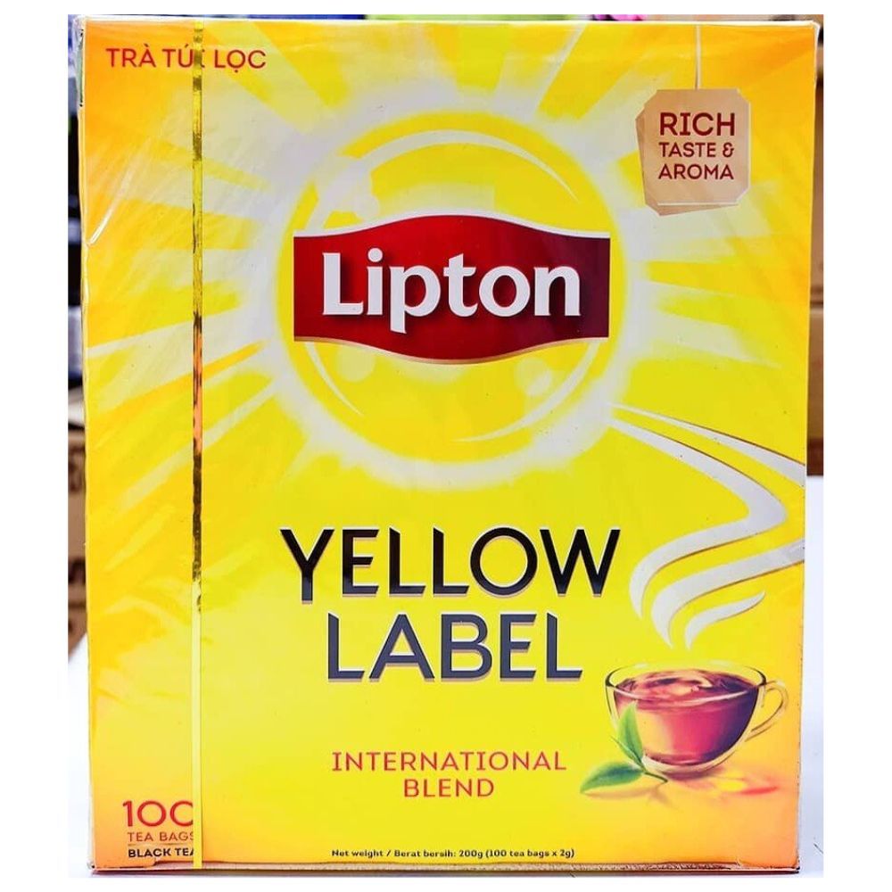 LIPTON YELLOW LABEL TEA 100PCS*2G_0
