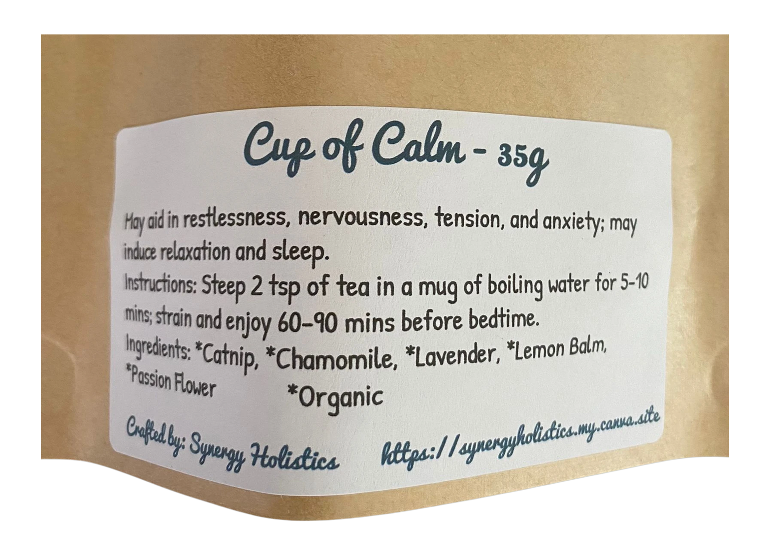 Cup of Calm Herbal Blend 20g / Mezcla Herbal Cup of Calm 20g _1