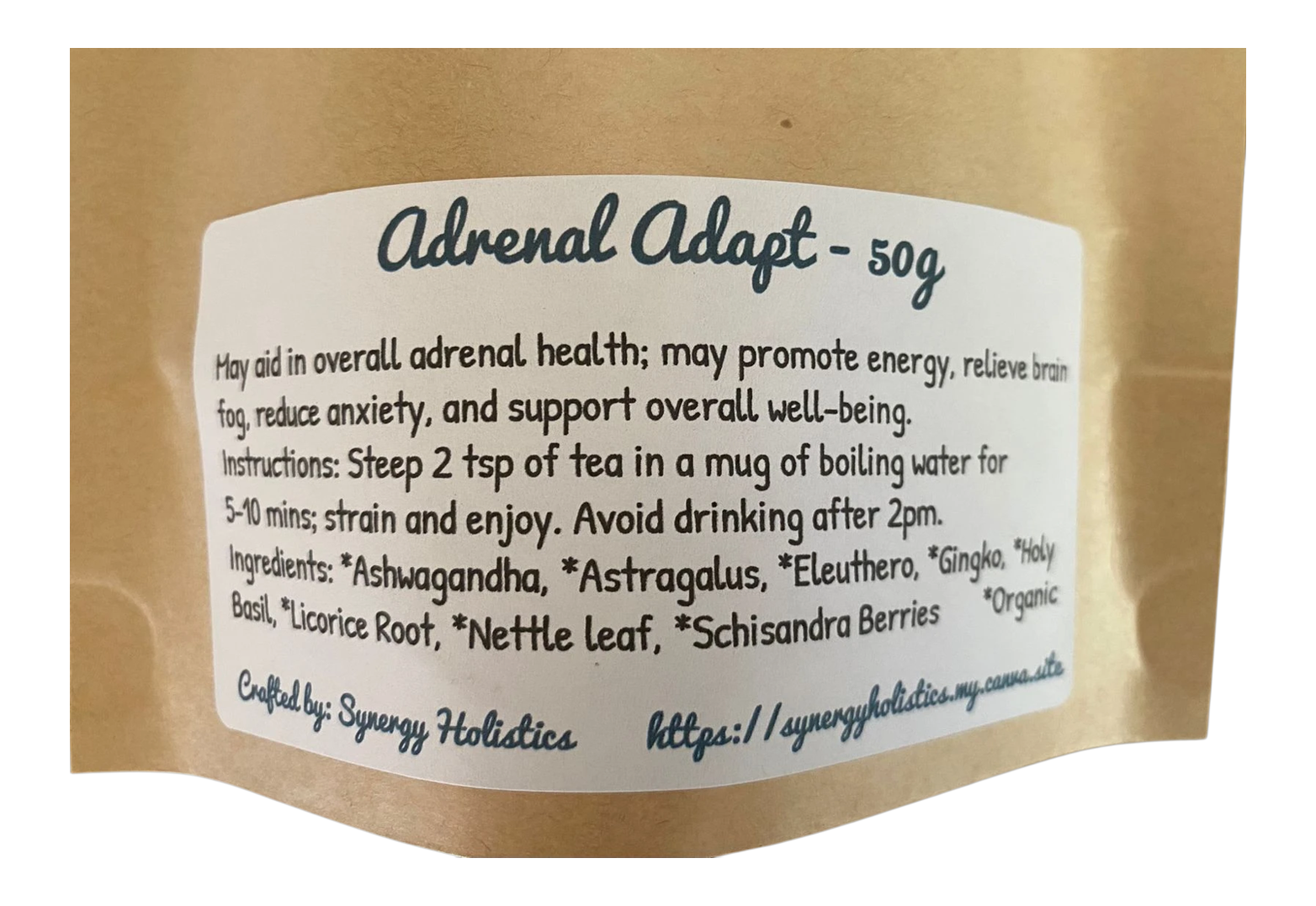 Adrenal Adapt Herbal Blend 25g / Mezcla Herbal Adrenal Adapt 25g_1