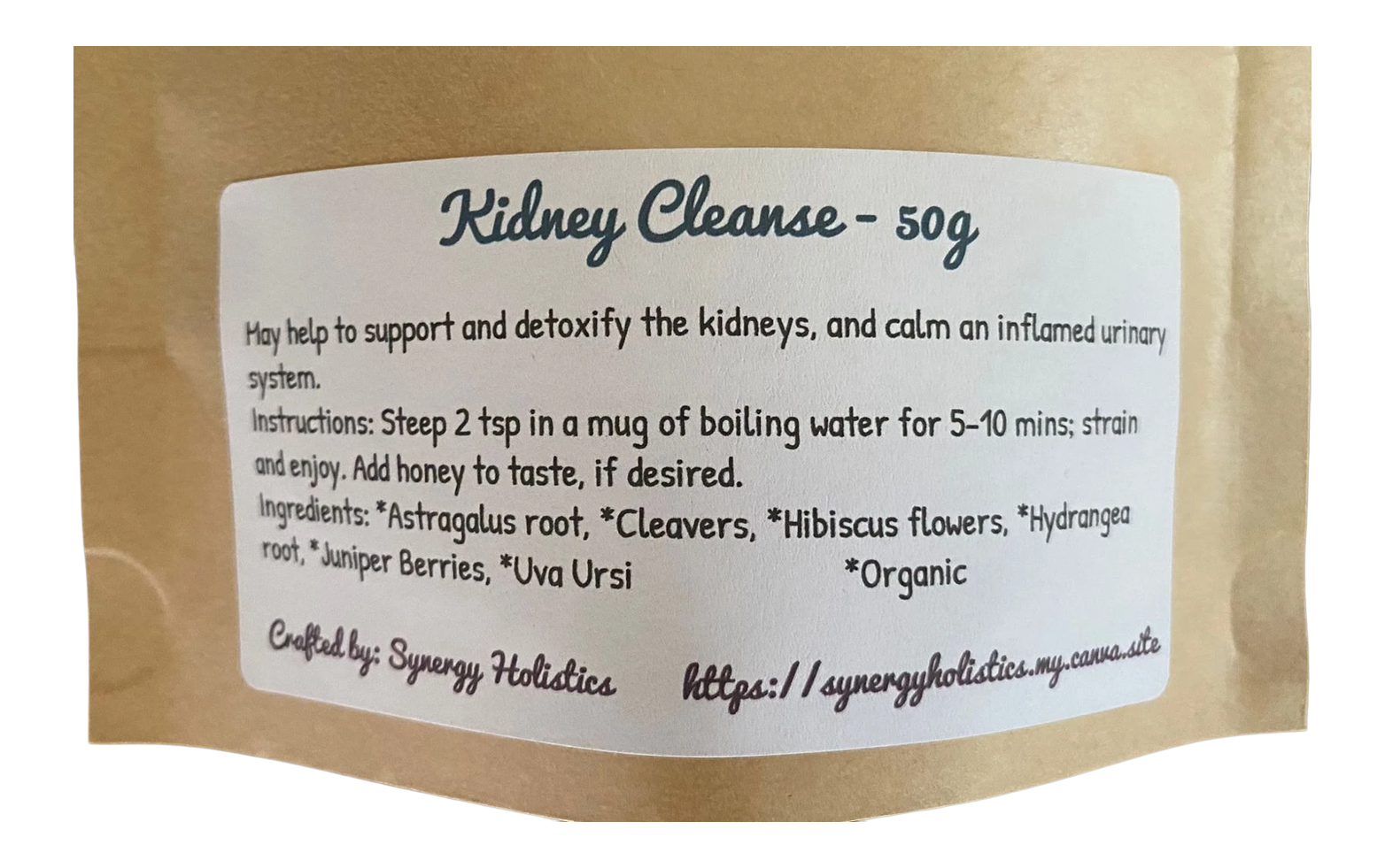 Kidney Cleanse Herbal Blend 25g / Mezcla Herbal Kidney Cleanse 25g_1