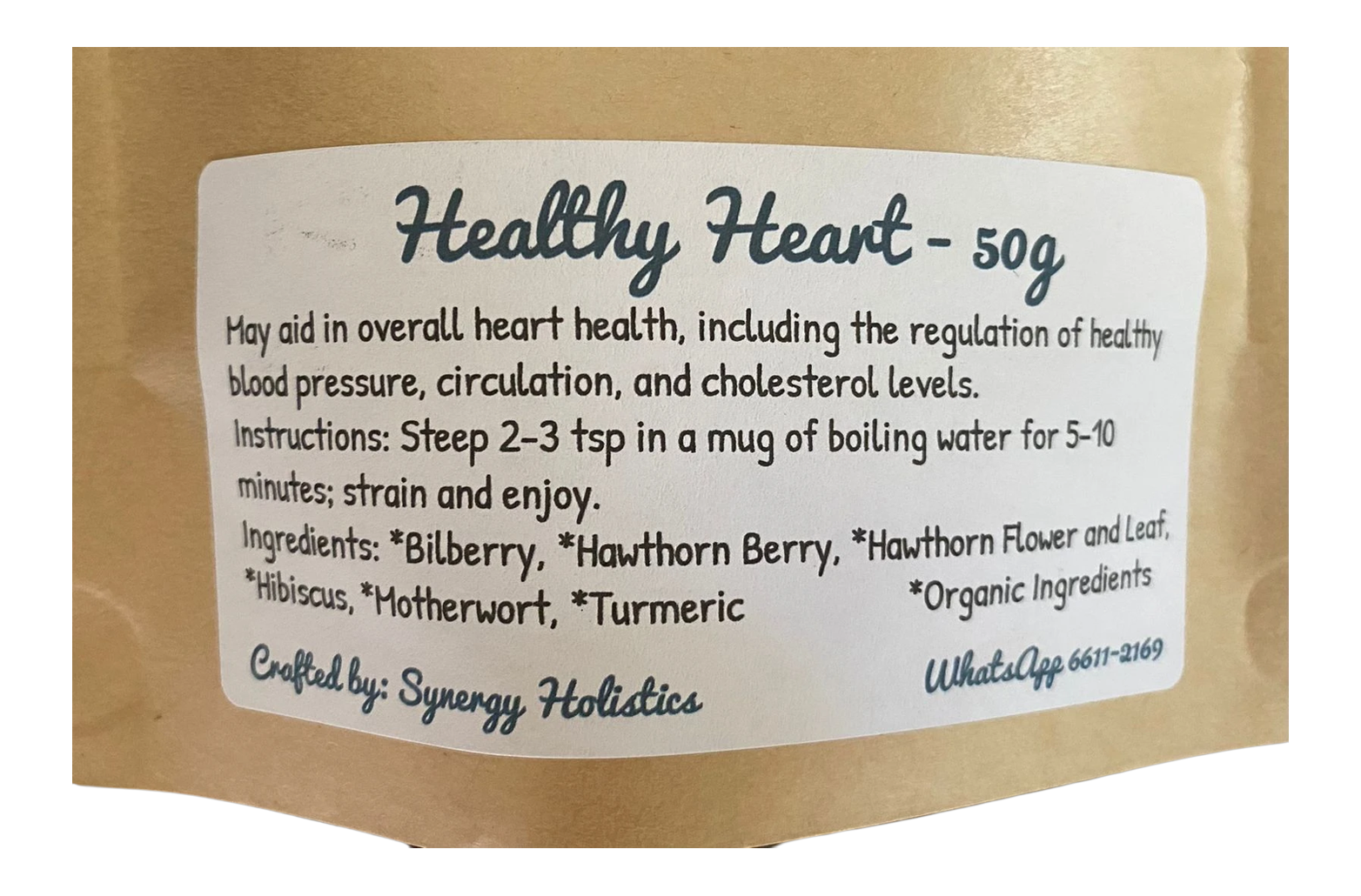 Healthy Heart Herbal Blend 25g / Mezcla Herbal Healthy Heart 25g_1