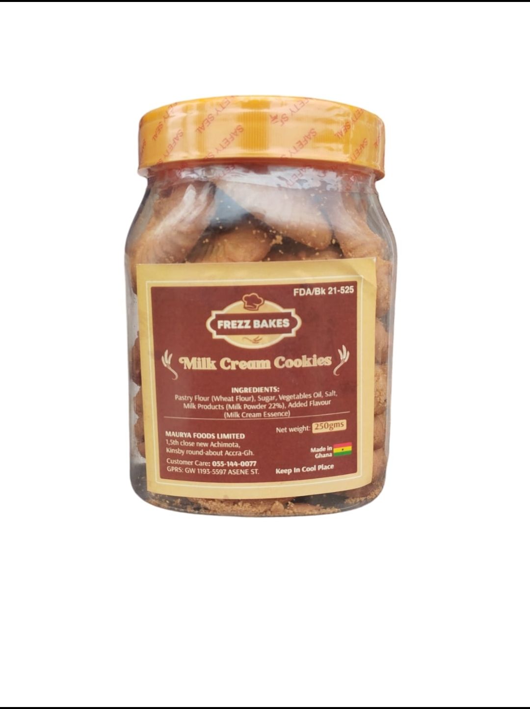 Milk cream cookies 250 g_0