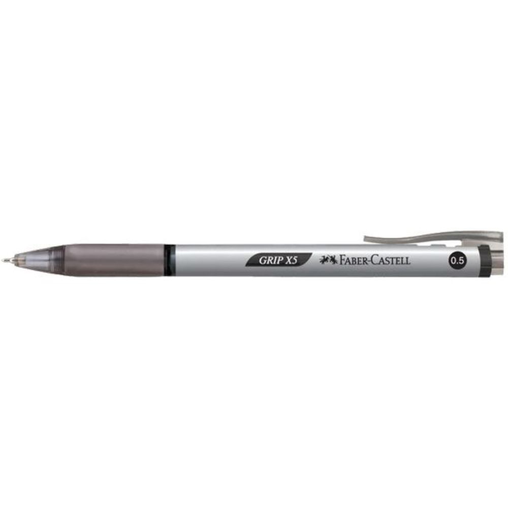 FABER GRIP X5 0.5 BALL PEN (BLACK)_0