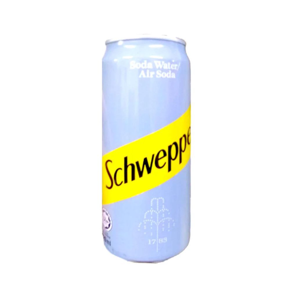 SCHWEPPES SODA WATER CAN 320ML_0