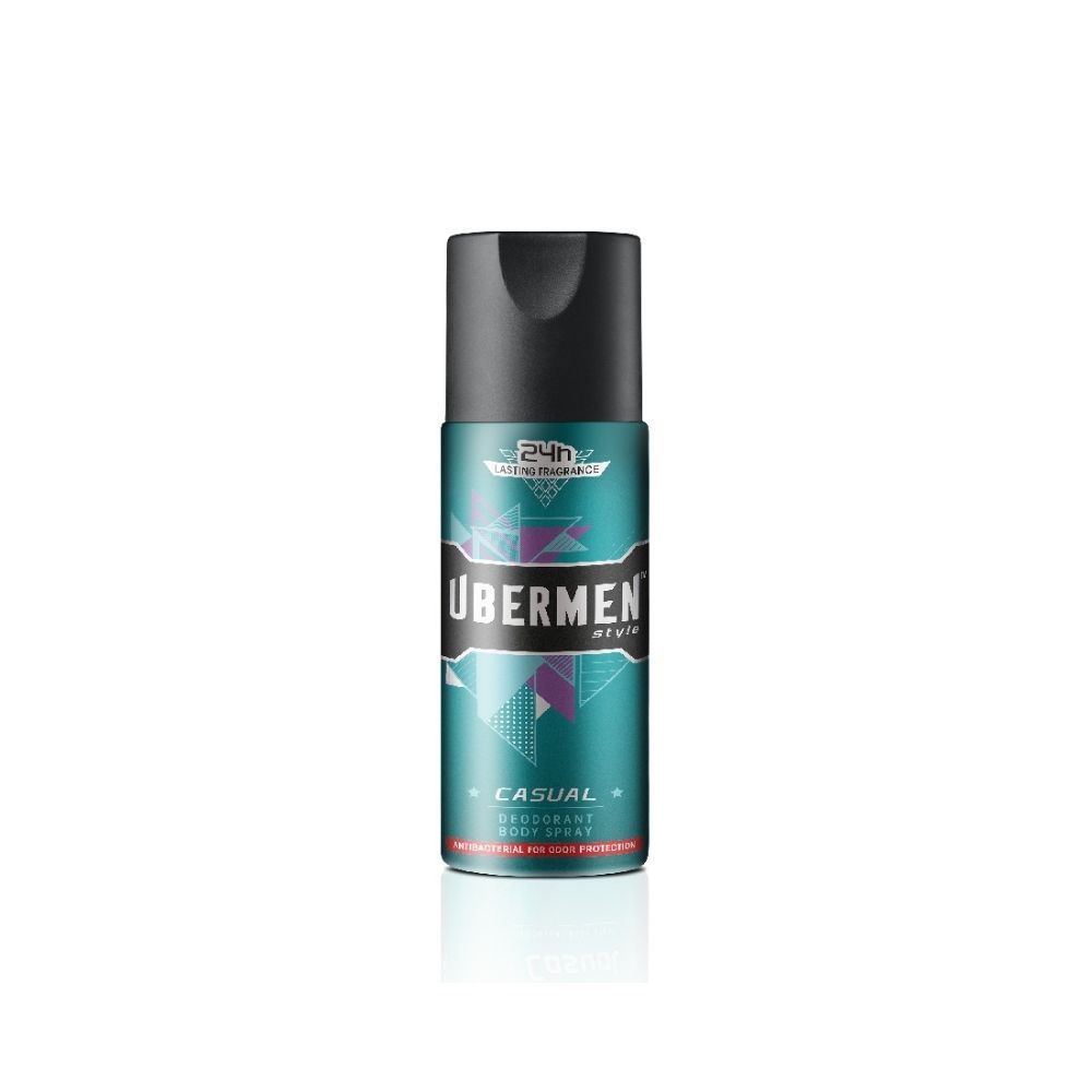 UBER MEN DEO BODY SPRAY CASUAL 125ML_0