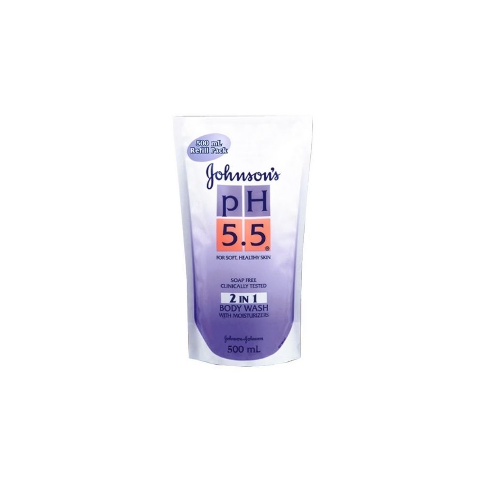 JOHNSONS PH5.5 2IN1 BODY WASH 500ML _0