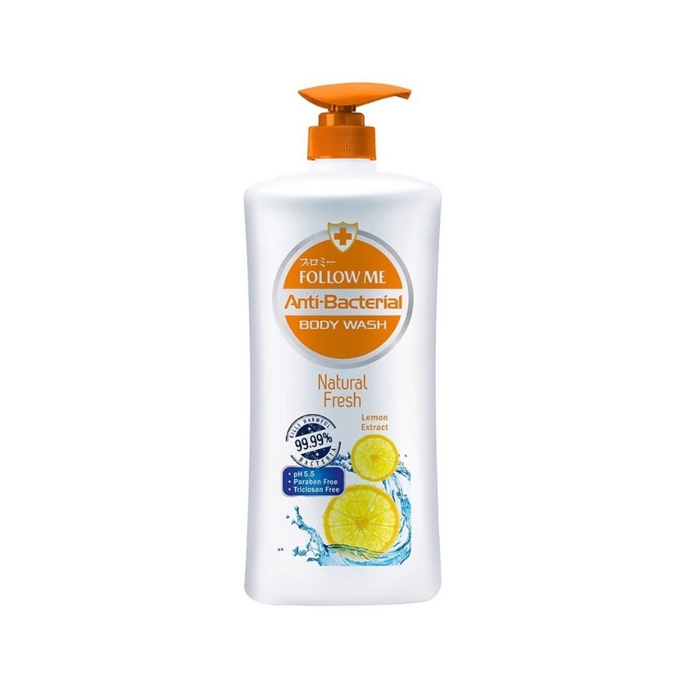 FOLLOW ME BODY WASH NATURAL FRESH 1L BOT_0