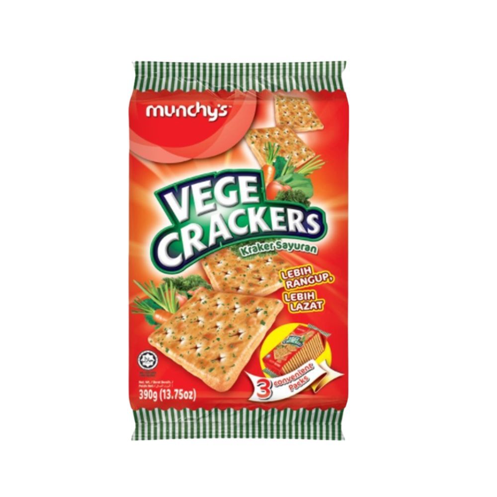 MUNCHYS VEGE CRACKERS 390G_0