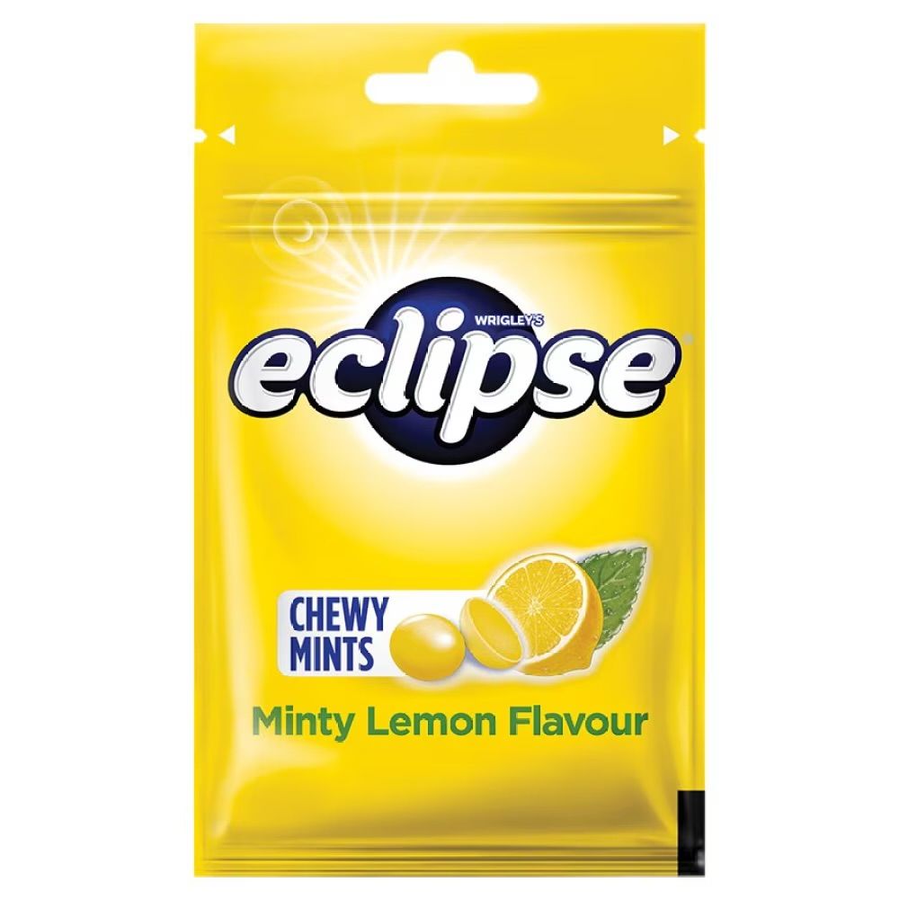 WRIGLEYS ECLIPSE CHEWY MINT LEMON 45G_0