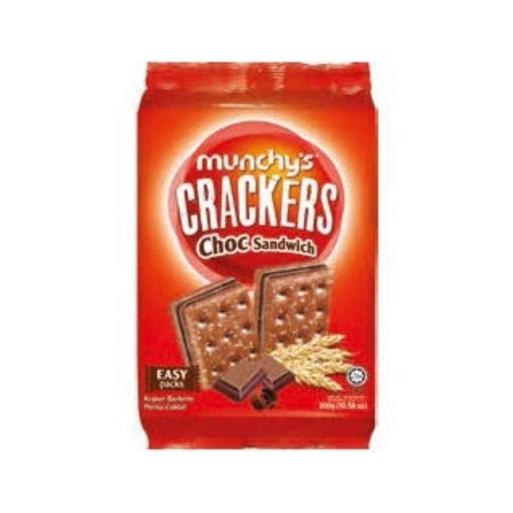 MUNCHYS CHOC SANDWICH CRACKER 258G_0