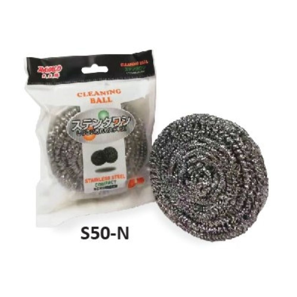 STAINLESS STEEL SCRUBBER IN PAD S50_0