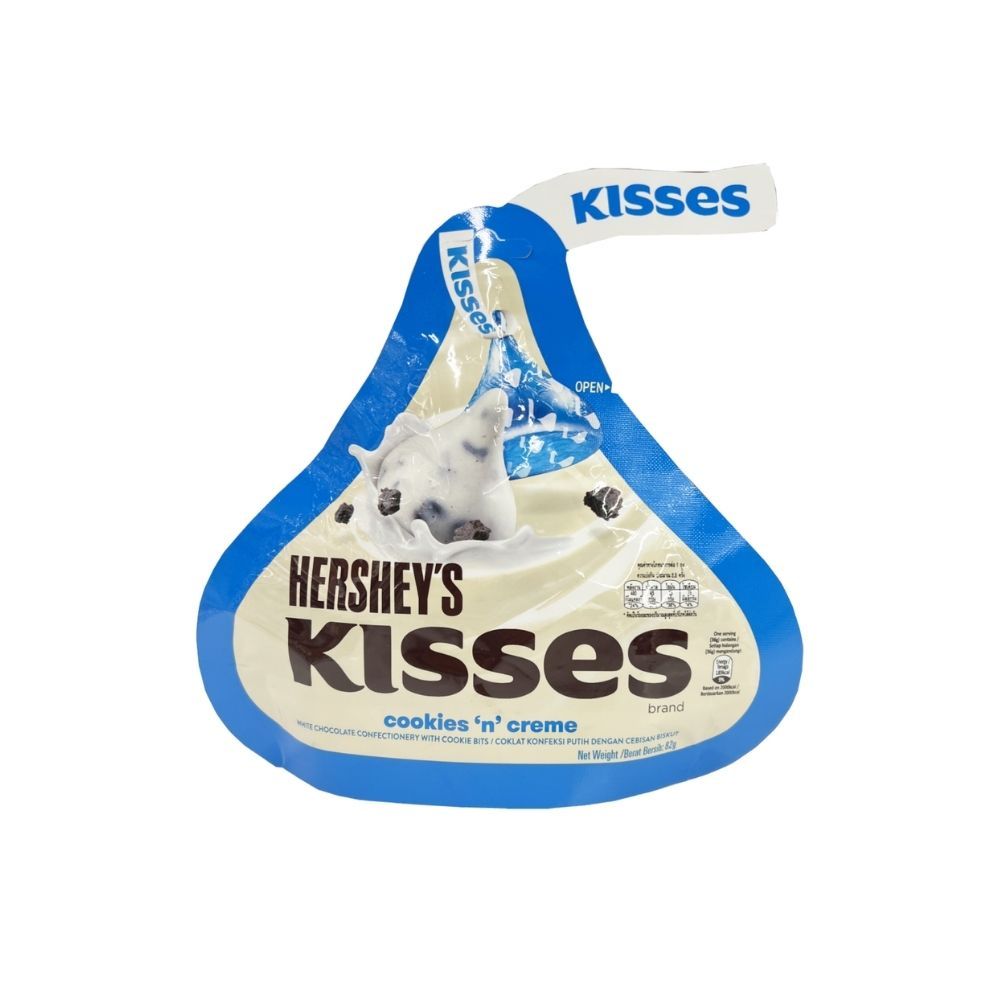 HERSHEYS KISSES COOKIES N CREME 82G_0