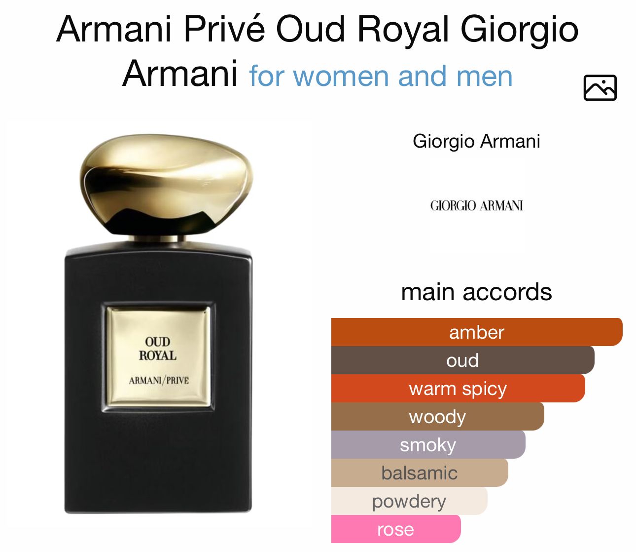 Perfume Armani prive - oud royale _5