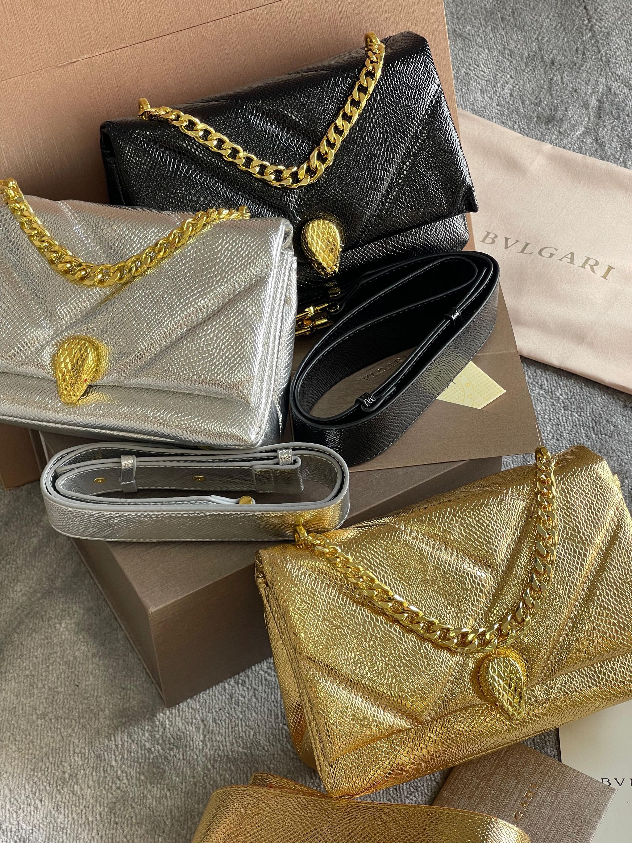 BVLGARI BAG - GOLD_1