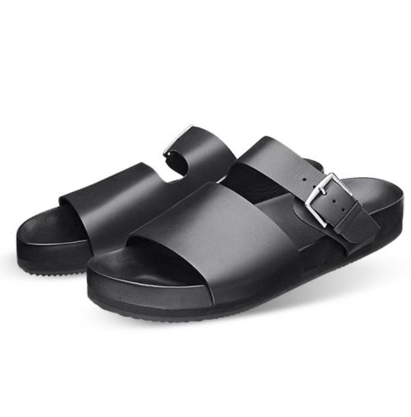 African Style Leather Sandals_0