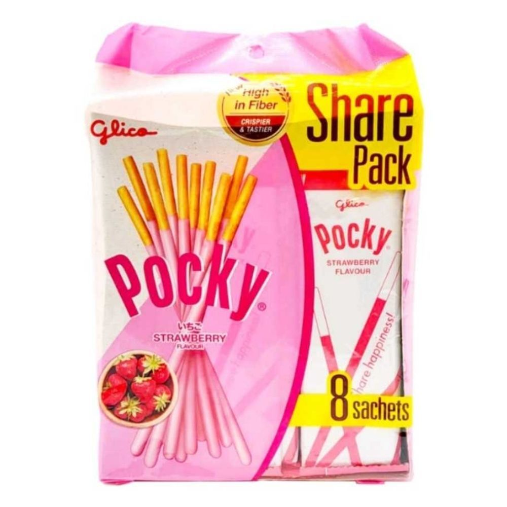 GLICO POCKY SHARE PACK STRAWBERRY 168G_0