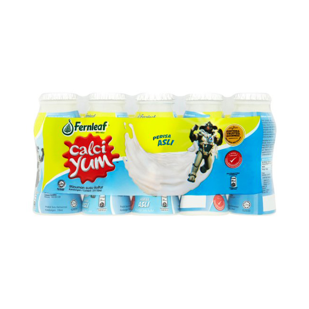 FERNLEAF CALCIYUM C/MILK NATURAL 5*110ML_0