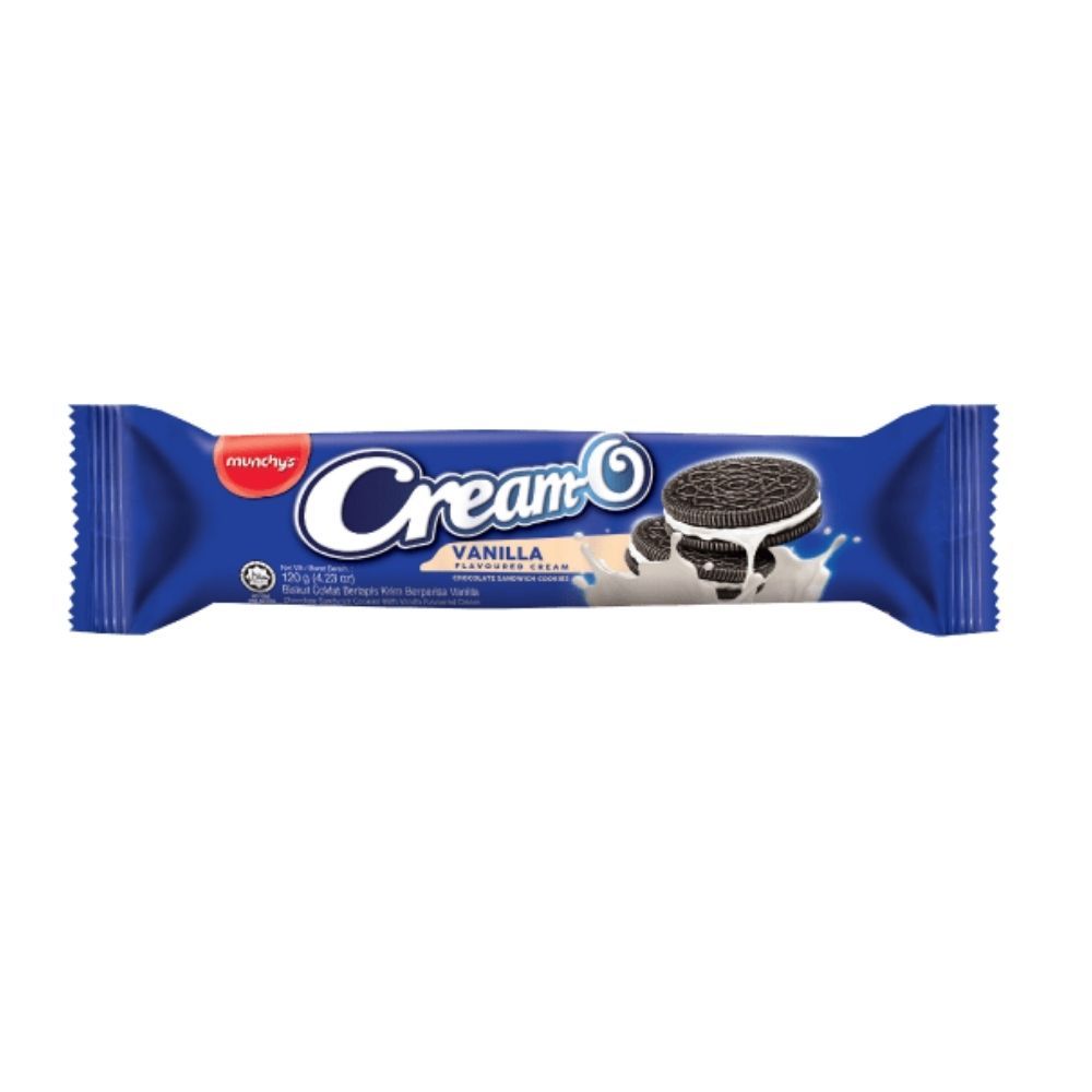CREAM O SANDWICH COOKIES VANILLA 120G_0