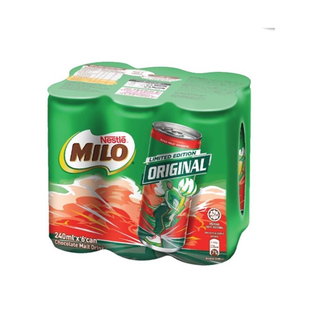 NESTLE MILO ORIGINAL CAN 6*240ML _0