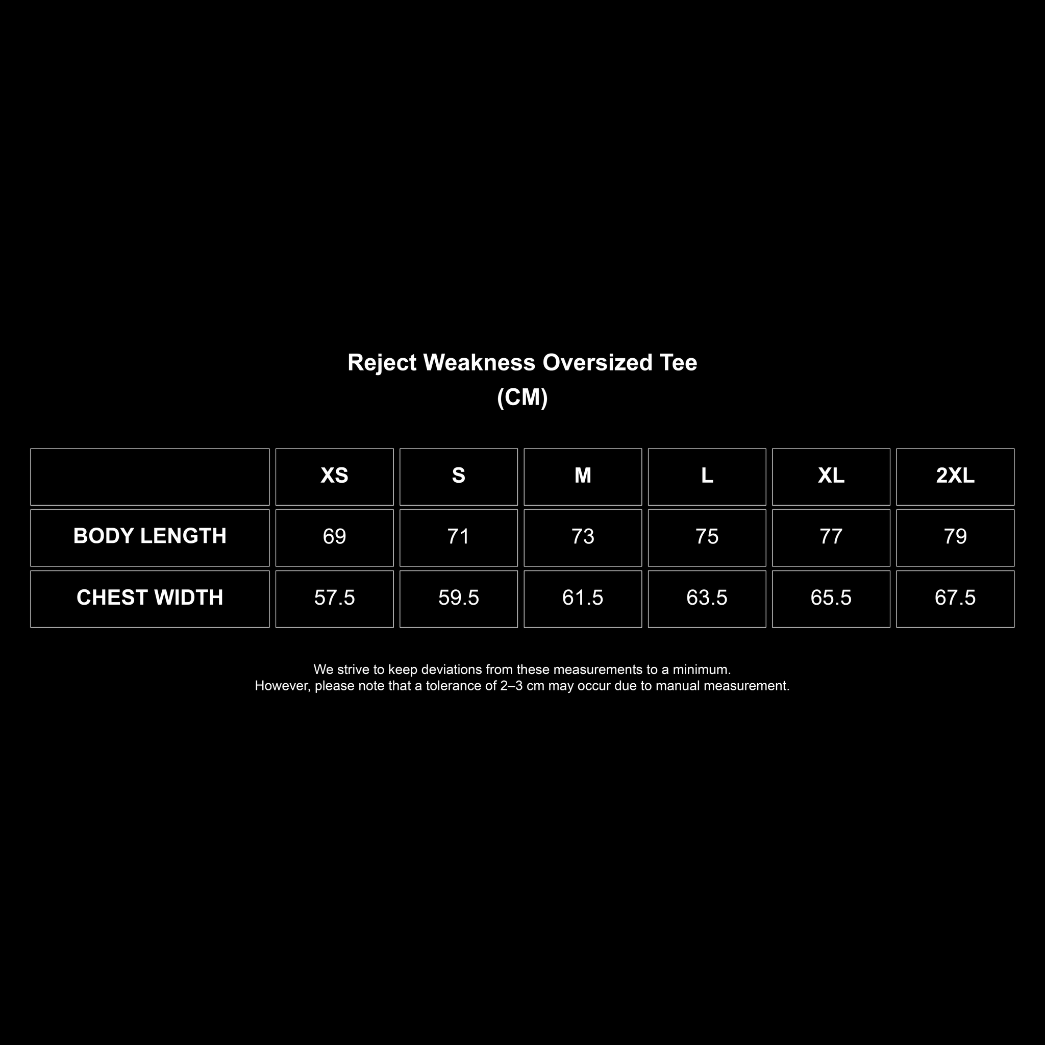 [Pre-Order] Reject Weakness 'The Mask' Oversized Tee in Black_1