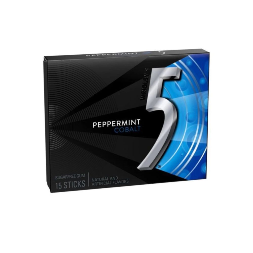 WRIGLEYS 5 COBALT (BLUE) OTC 12PCS_0