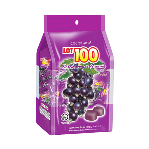 LOT 100 GUMMY BLACKCURRANT 150G_0