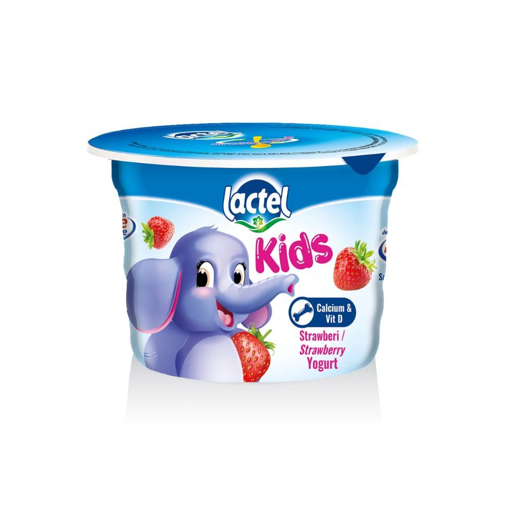 LACTEL KID YOGURT STRAWBERRY 100G_0