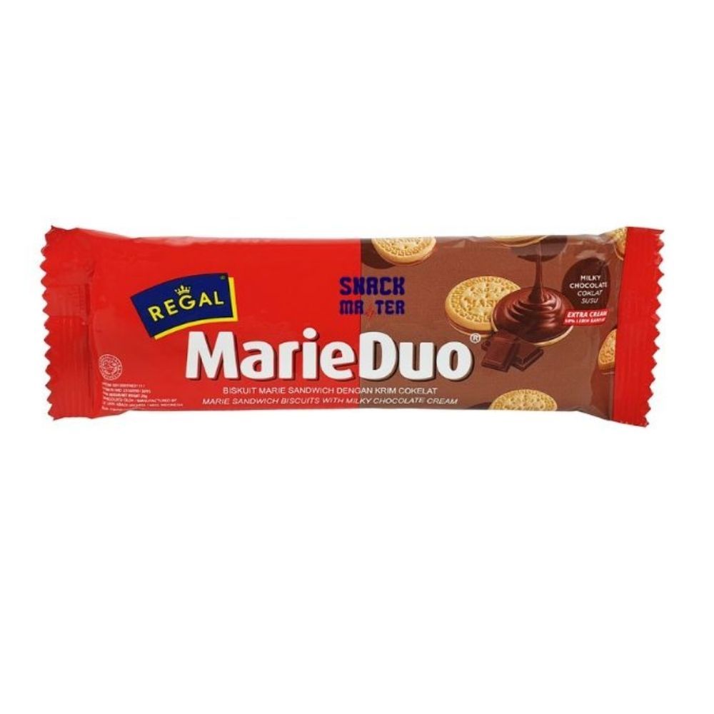 REGAL MARIE DUO BISKUT COKLAT 20G_0