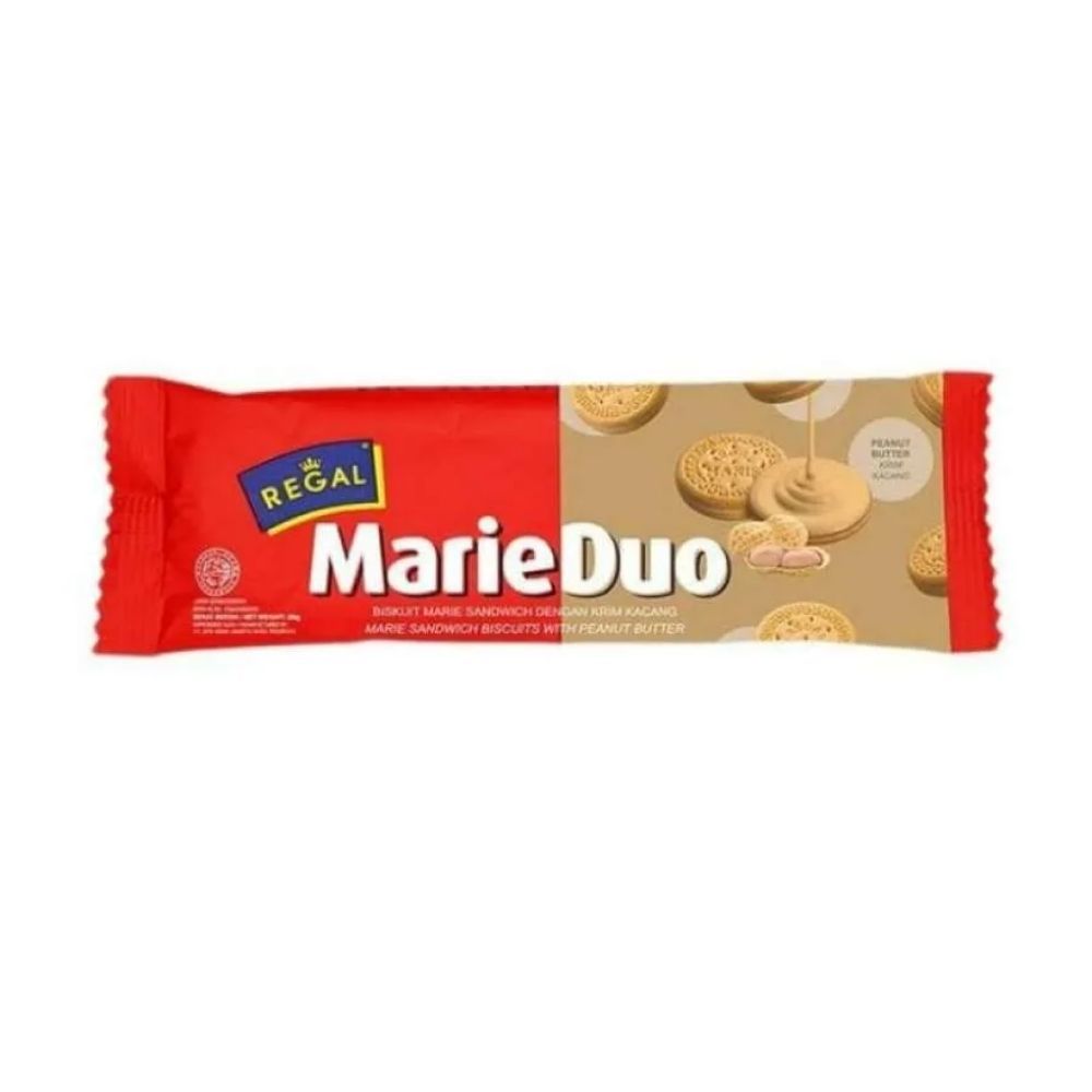 REGAL MARIE DUO BISKUT KACANG 20G_0