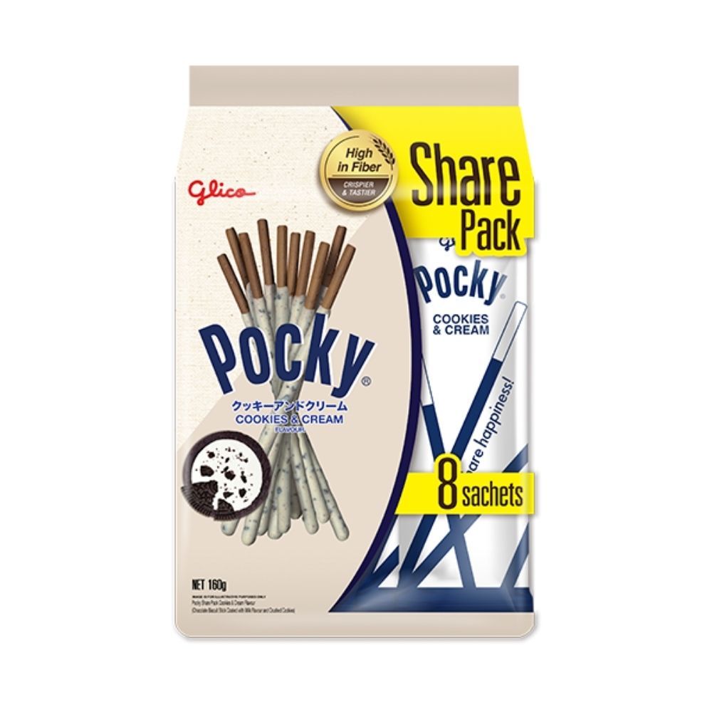 GLICO POCKY COOKIES & CRM SHARE PACK 160G_0