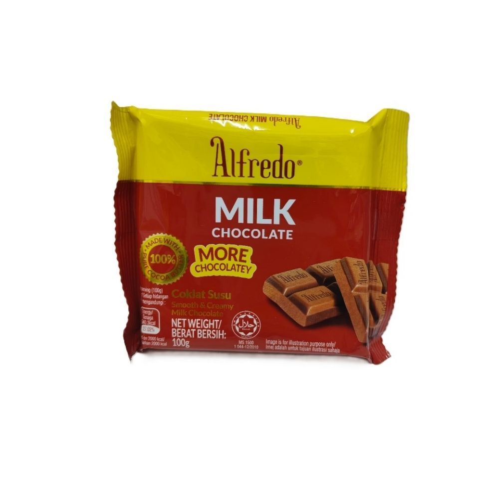 ALFREDO BAR MILK CHOCOLATE 100G_0