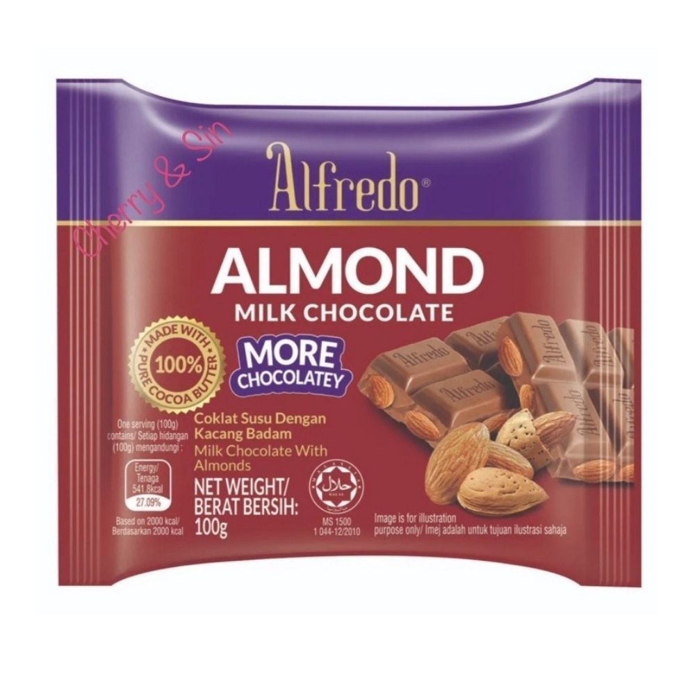 ALFREDO BAR ALMOND MILK CHOCO 100G_0