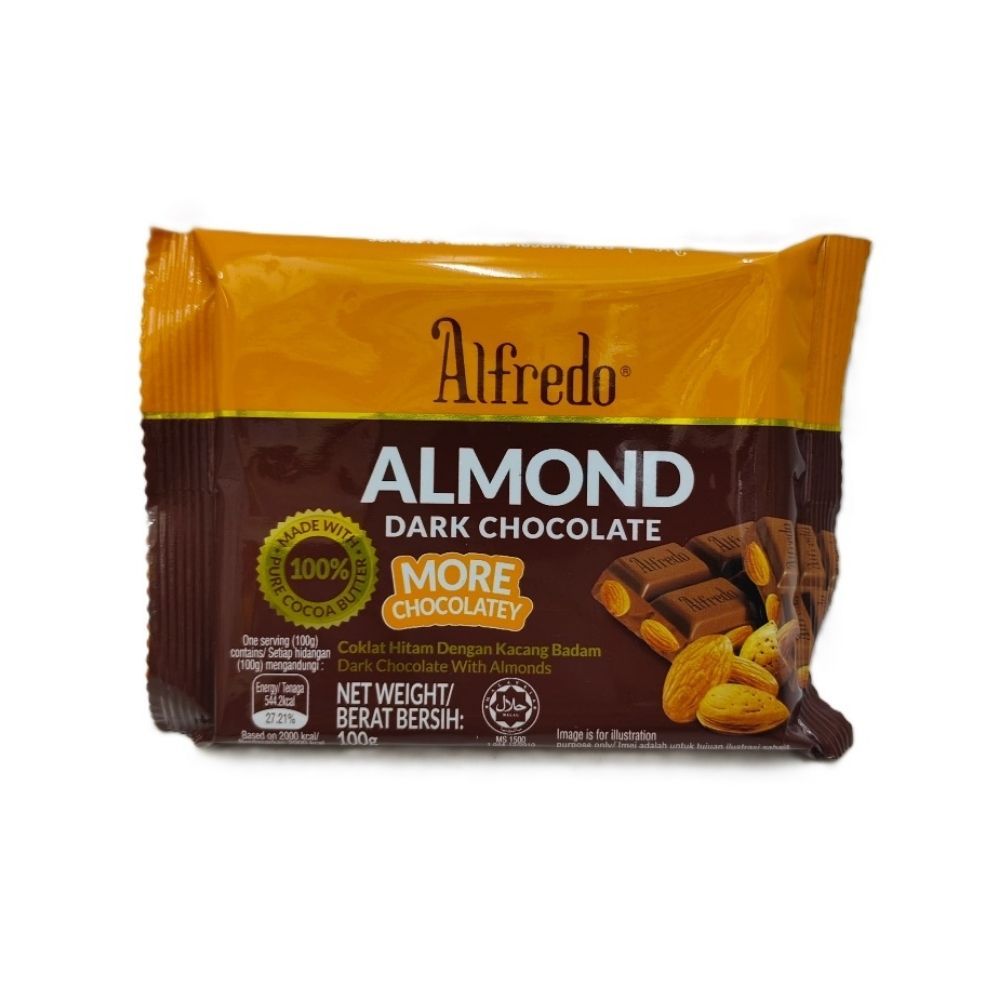 ALFREDO BAR DARK CHOCOLATE 100G_0