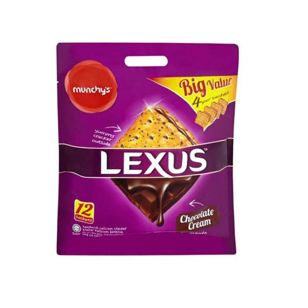 MUNCHYS LEXUS CHOC CREAM SANDWICH 38G_0