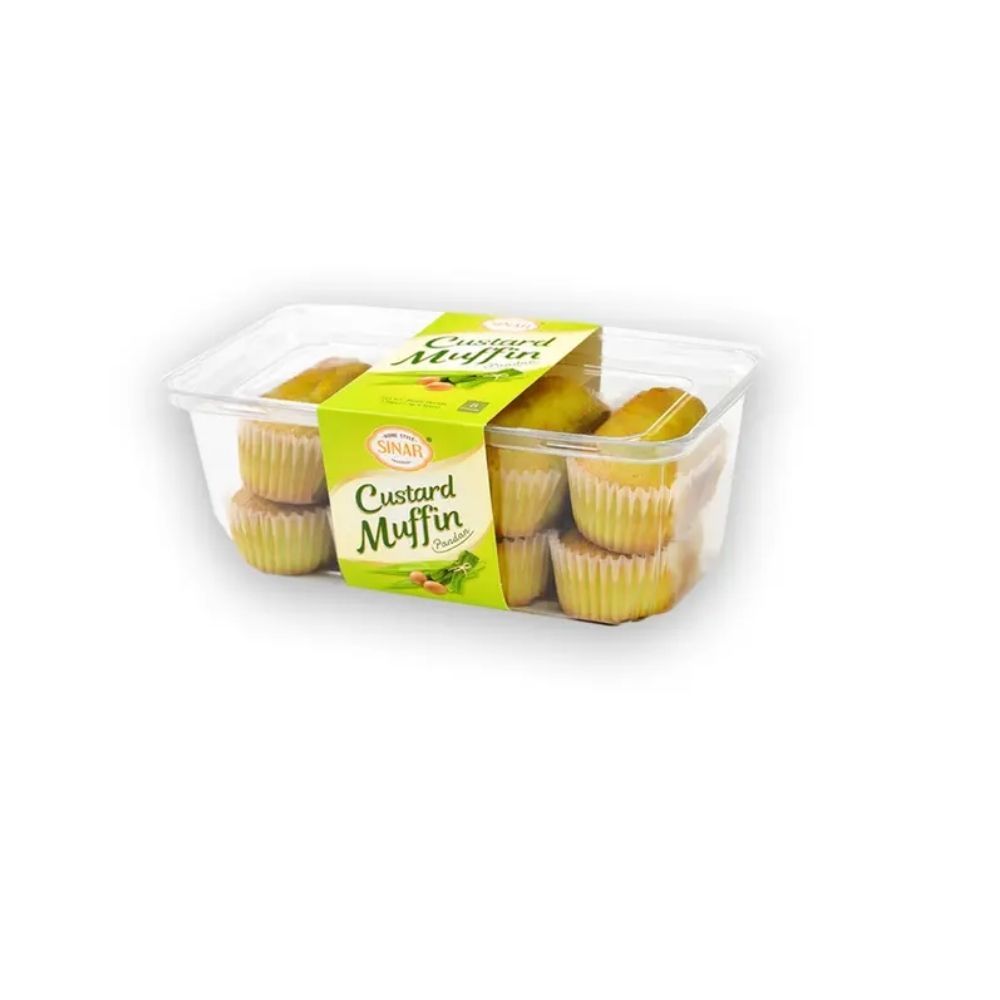 SINAR CUSTARD MUFFIN PANDAN 220G_0