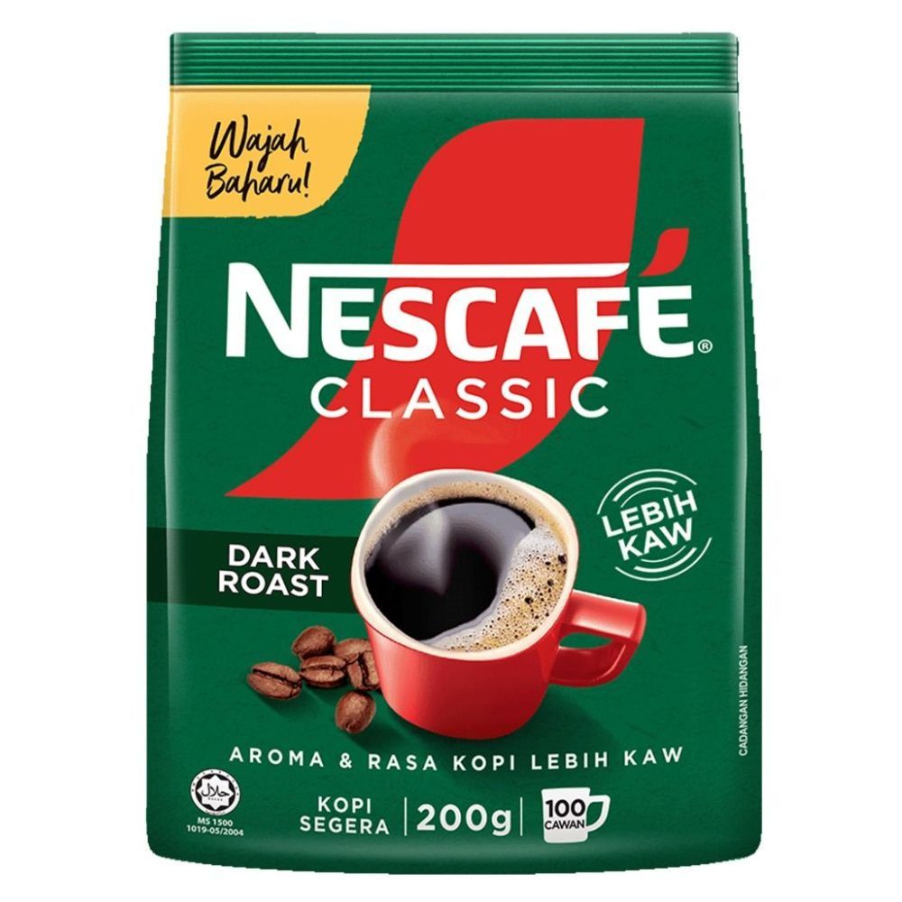 NESCAFE CLASSIC DARK ROAST 200G BAG_0