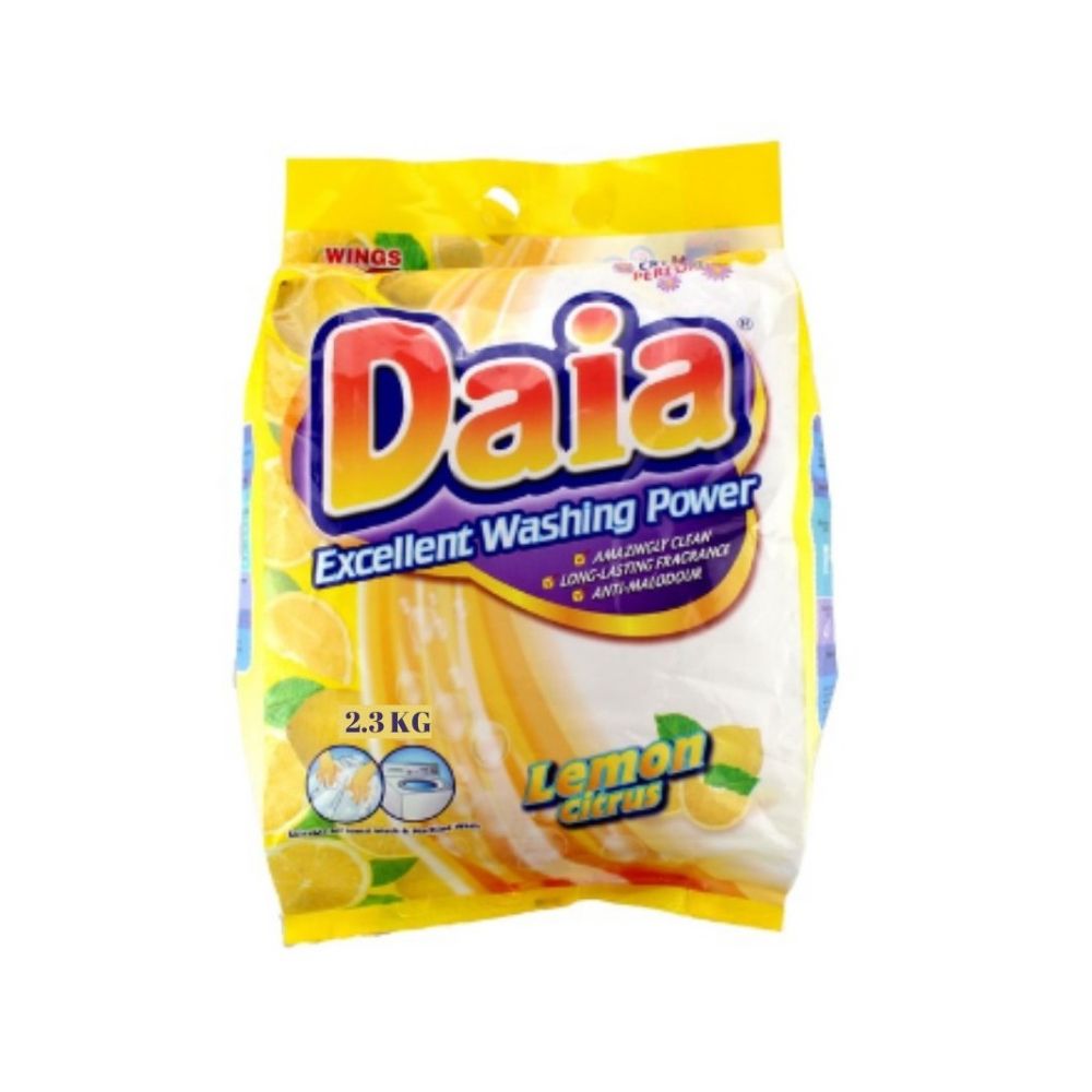 DAIA SERBUK PENCUCI (LEMON) 2.3KG_0