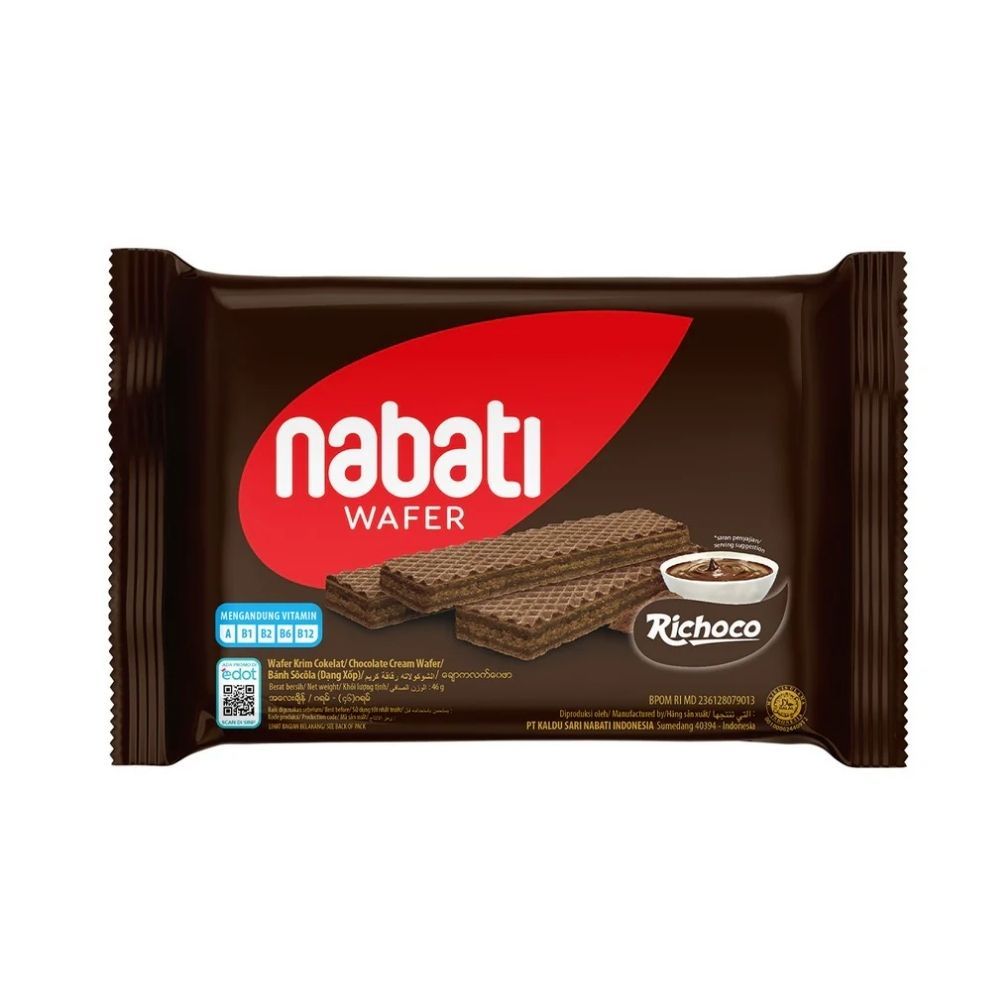 RICHOCO NABATI CHOCOLATE WAFER 46G_0