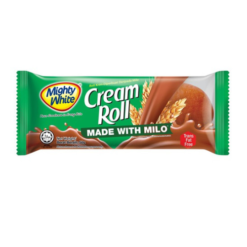 MW CHOCOLATE MALT/MILO CREAM ROLL 50G_0