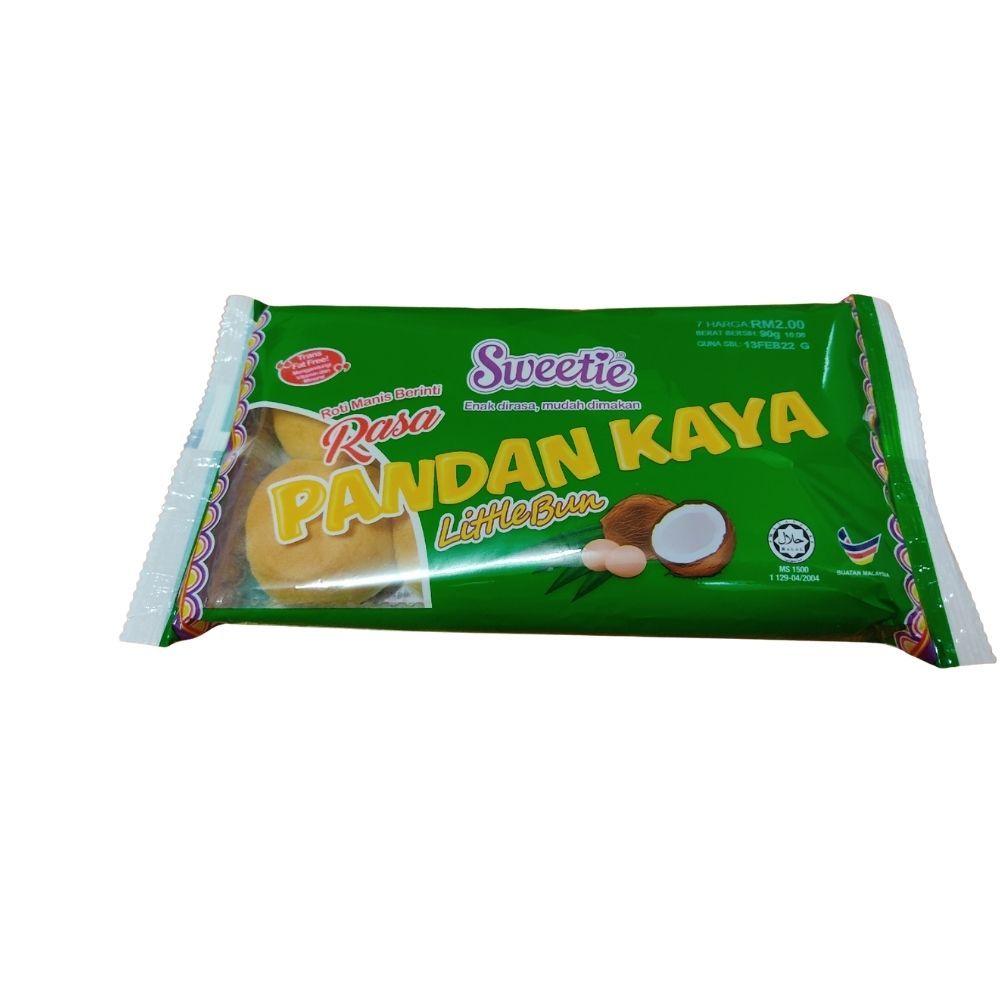 SWEETIE MINI BUN PANDAN KAYA 140G_0