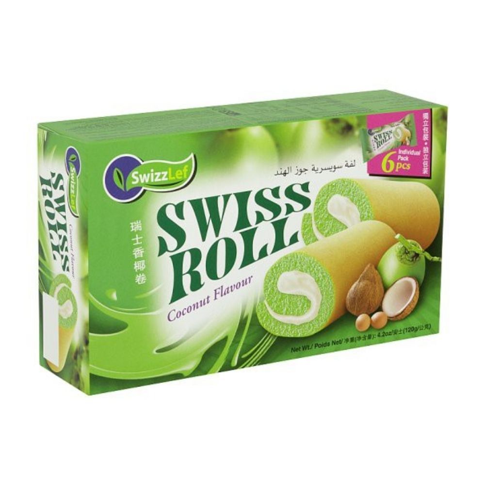 COCONUT PANDAN SWISS ROLL 270G+/-_0