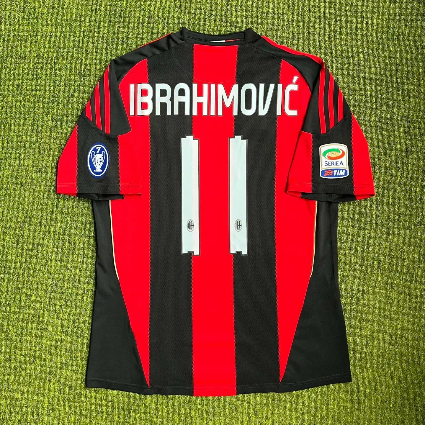 Ac Milan 2010/11 Home Shirt (Red/black)_1