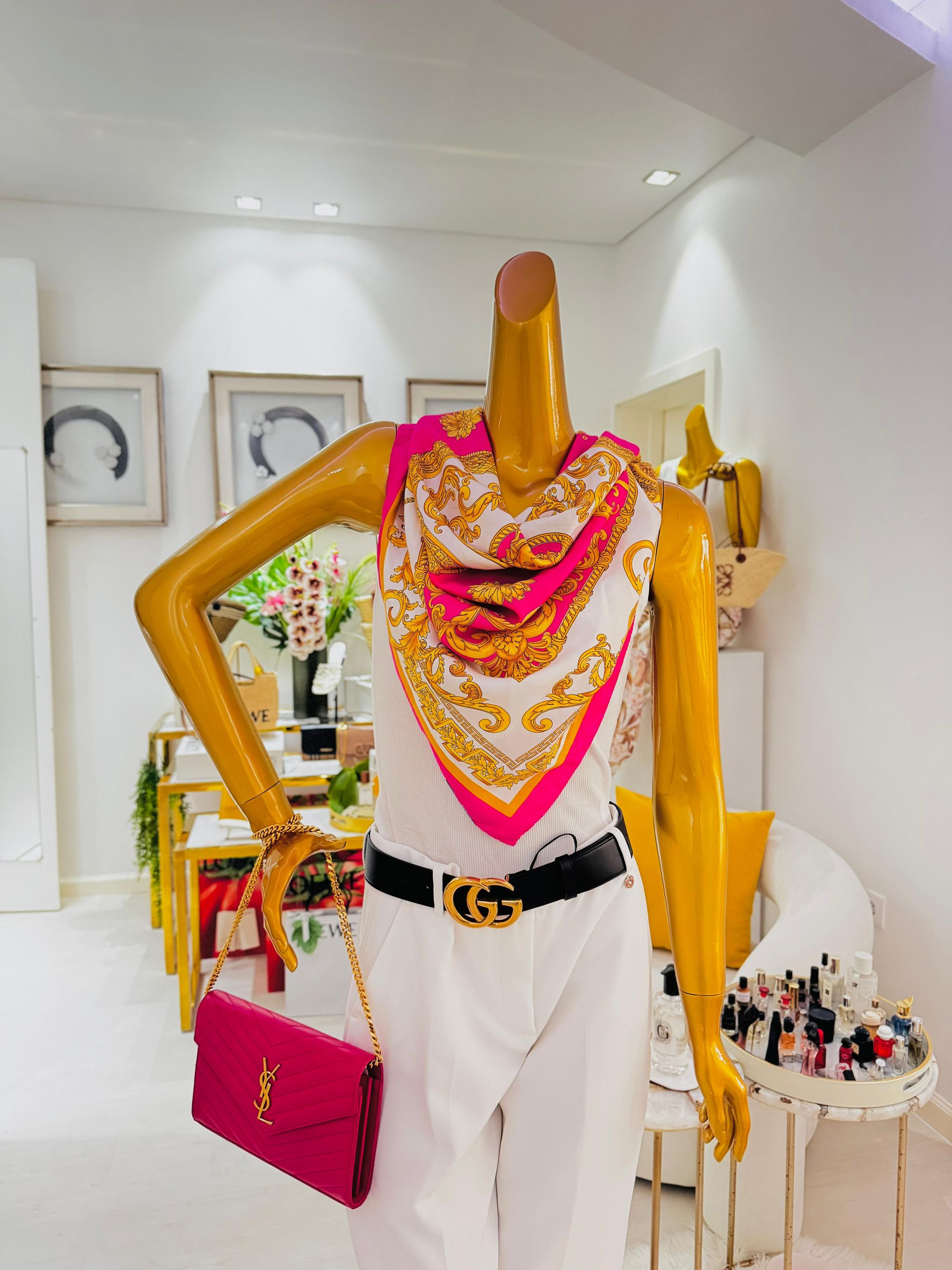 Lenço Versace - Pink_1