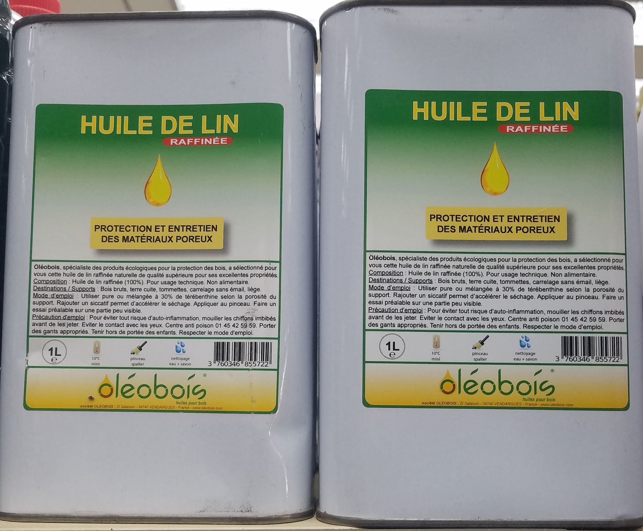 Casinon Huile De Lin Protection 1lt_0