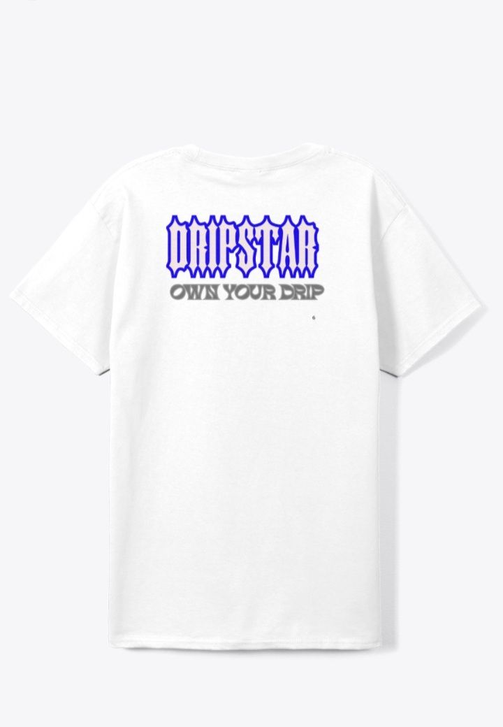 Dripstar signature Tee- white_0