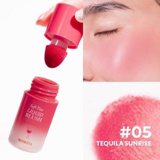 Merrezca soft tint liquid blush บลัชแก้มเด้ง จุ่มแก้มฉ่ำ เนื้อละมุน_5
