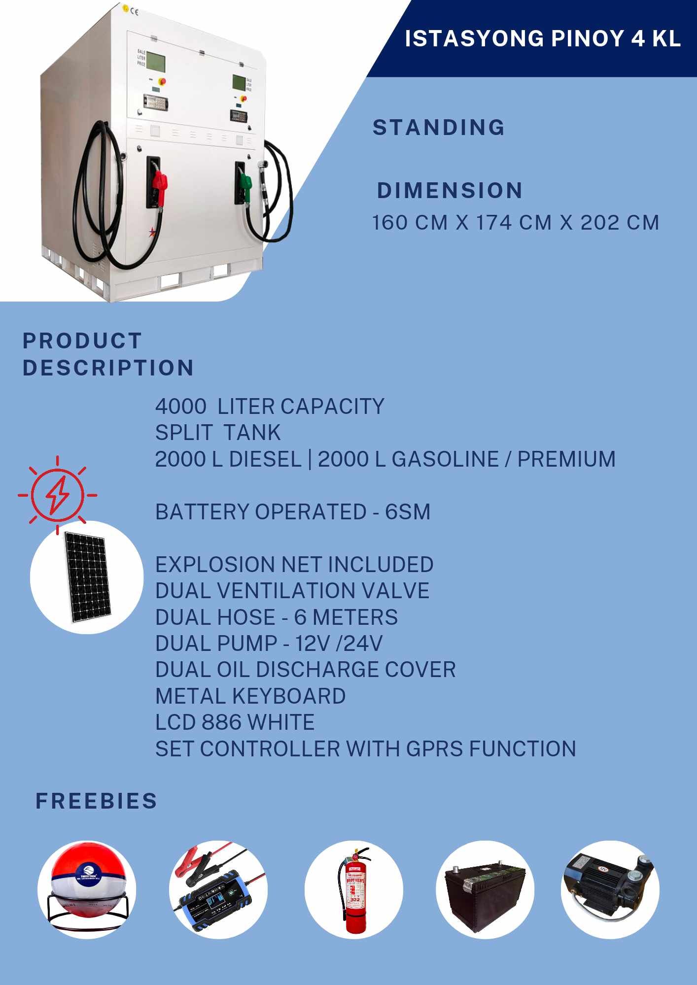 4000 Liters 2 Hoses Micro Gas Station_2